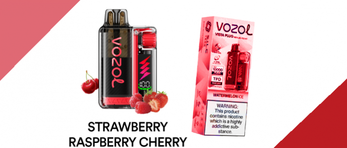 Vozol Vista 20000: Strawberry Raspberry Cherry